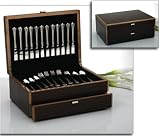 Wenge Flatware / Silverware Chest by Reed & Barton - Exotic Wenge Wood Veneer