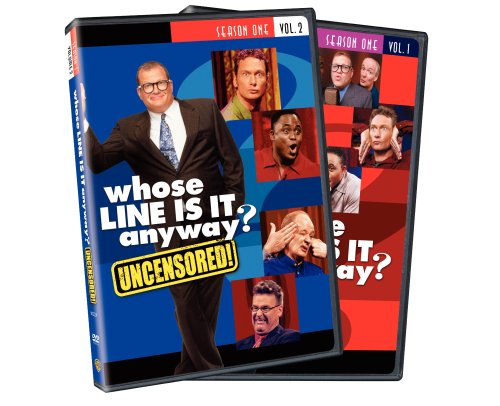 CD-Charts  DVD : Whose Line Is It Anyway: Season 1, Vol. 1 and 2 (Uncensored)