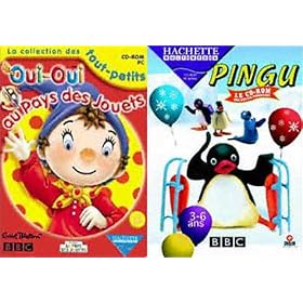 Bipack : Oui Oui au pays des jouets + Pingu