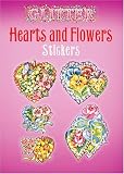 Glitter Hearts and Flowers Stickers