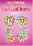 Glitter Hearts And Flowers Stickers