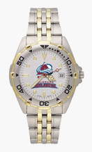 Buy Colorado Avalanche NHL All Star Watch with Stainless Steel Band - Mens from LogoArt by Logo Art