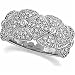 14Kt White Gold Designer Style Diamond Anniversary Band