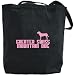 Canvas Tote Bag Black  Retro Greater Swiss Mountain Dog  Dog