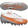 Reebok Men's NFL 4-Speed II Low M2 ( sz. 11.5, White/Orange )