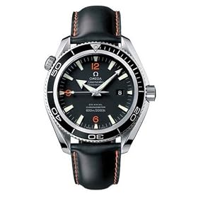 Omega Men's Seamaster Planet Ocean Automatic Chronometer Rubber Strap Watch #2901.51.82