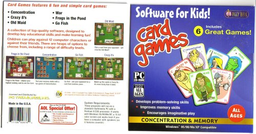 6 CARD GAMES FOR KIDS