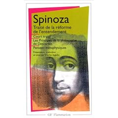 Court trait� ; Trait� de la r�forme de l'entendement ; Principes de la philosophie de Descartes ; Pens�es m�taphysiques
