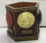 History of Golf Balls Pen/Pencil Holder