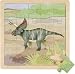 Toys : Wild Republic - 20 piece wooden triceratops dinosaur puzzle - age 3 years