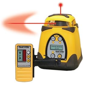 Click here to buy David White Self-Leveling Digital Dual Grade Rotary Laser Level, Model# 48-3175 by David White.
