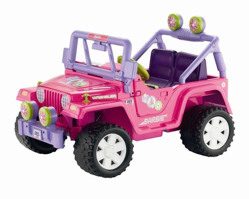 Fisher-Price Power Wheels Barbie Jammin' Jeep