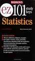 EZ-101 Statistics (Barron's Ez-101 Study Keys)