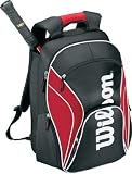 Wilson 12 Federer Tennis Backpack-Red/Black/White
