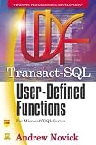 Review Wordware Publishing, Inc.  / Transact SQL User Defined Functions