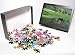 Photo Jigsaw Puzzle of Tranquil scene of two men in a boat on a lake, fly fishing, Watendlath Tarn, from Robert Harding