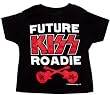 Sourpuss FUTURE KISS ROADIE TODDLER KIDS ROCK TEE in Black - All Sizes Sourpuss FUTURE KISS ROADIE TODDLER KIDS ROCK TEE in Black - All Sizes