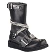 Demonia Boots Women's ROCKER-56, 1 1/2" Calf Boot, Available in 3 Colors
