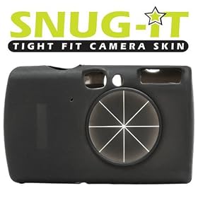 Delkin Snug-It - Case for digital photo camera - silicone - black by Delkin