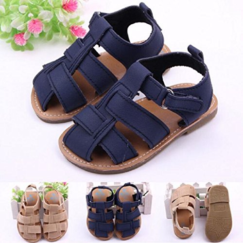 DZT1968® Baby Girl Boy PU Leather Anti Slip Sandals Shoes Prewalker