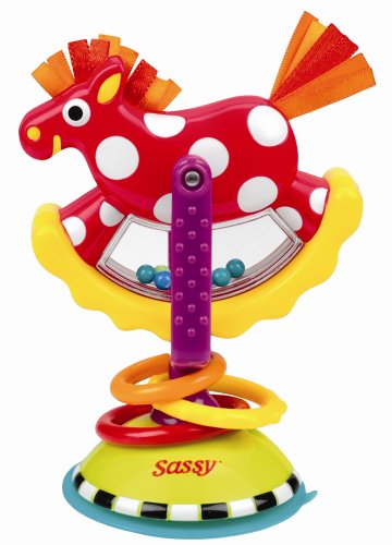 Childrens Toyshop   : Sassy 238 - Rocking Horse Suction Cup Toy