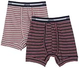 Levi's  Men's 2 Pack Boxer Brief,Study And League Stripe,X-Large