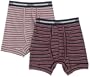 Levi's  Men's 2 Pack Boxer Brief,Study And League Stripe,X-Large