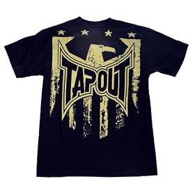Eagle S/S Guys T-shirt in Black by Tapout Clothing