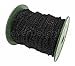 CleverDelights Rolo Chain Roll - 330 Feet - Dark Black Color - 3x4mm Link - 100 Meters - Necklace Jewelry Making Chains - Bulk Oval Cable Chain Spool