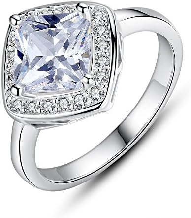 Fashion 18k Platinum Gold Plated Brass Inlay AAA Cubic Zircon Anniversary Ring for Women Hot sale