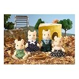 Calico Critters---Hawthorne Hamster Family