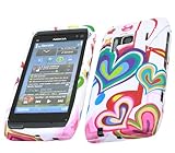 iTALKonline ProGel MUSIC MAGIC WHITE BLUE RED HEART Super Hydro Gel TPU Pro ....
