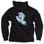 NHS Santa Cruz Screaming Hand Men's Hooded Zip Sweats Custom Screen Applique