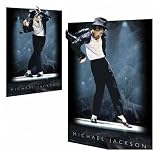 Michael Jackson - Lenticular Motion Print / Poster (Moonwalk) (Size: 18 x 26)