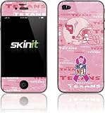 Skinit Houston Texans - Breast Cancer Awareness Vinyl Skin for Apple iPhone 4 / 4S