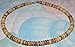 Native Treasure Brown Tiger Coco Shell Surfer Necklace or Bracelet - 8mm (5/16)