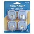 Euro Hooks 4-pk. - White