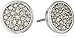 Anne Klein Crystal Pave Stud Earrings