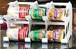 FIFO Mini Can Tracker- Food Storage Canned Foods Organizer/Rotater/Dispenser: Kitchen, Cupboard, Pantry- Rotate Up To 30 Cans