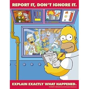 Accident Reporting Poster