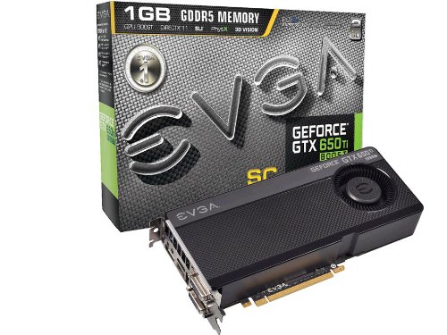 EVGA GeForce GTX650Ti Boost SuperClocked 1GB GDDR5 192-Bit, Dual-Link DVI-I, DVI-D, HDMI,DP, SLI Ready Graphics Card 01G-P4-3656-KR On Sale