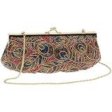 La Regale Peacock Fully Beaded Frame