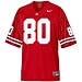 Nike Ohio State Buckeyes #80 Scarlet Replica Football Jersey