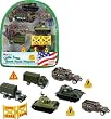 Military Vehicles Backpack Playset