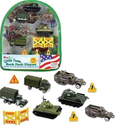 Military Vehicles Backpack Playset