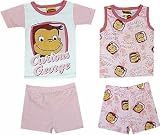 Curious George Monkey Face 4 pc. Mix/Match S/S Pajamas for girls on Travel Gear Bag Travel Gear Bag Curious George Monkey Face 4 pc. Mix/Match S/S Pajamas for girls