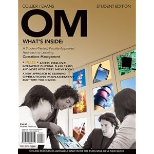 OM 2009-2010 Edition (with Review Cards and Student Website Printed Access Card) by David Alan Collier and James R. Evans