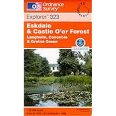 Eskdale and Castle O'er Forest (Explorer Maps)