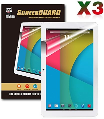 TabSuit® 3 Pack Ultra-Clear of High Definition (HD) Screen Protectors for Dragon Touch M10X Android Tablet