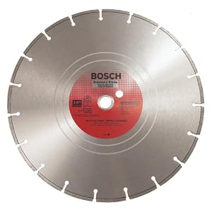 Bosch DB1467 Premium Plus 14-Inch Wet Cutting Segmented Diamond Saw Blade with 1-Inch... by Bosch